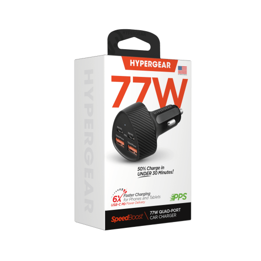 Ładowarka HyperGear 4 ports 77W -zdjęcie numer 1